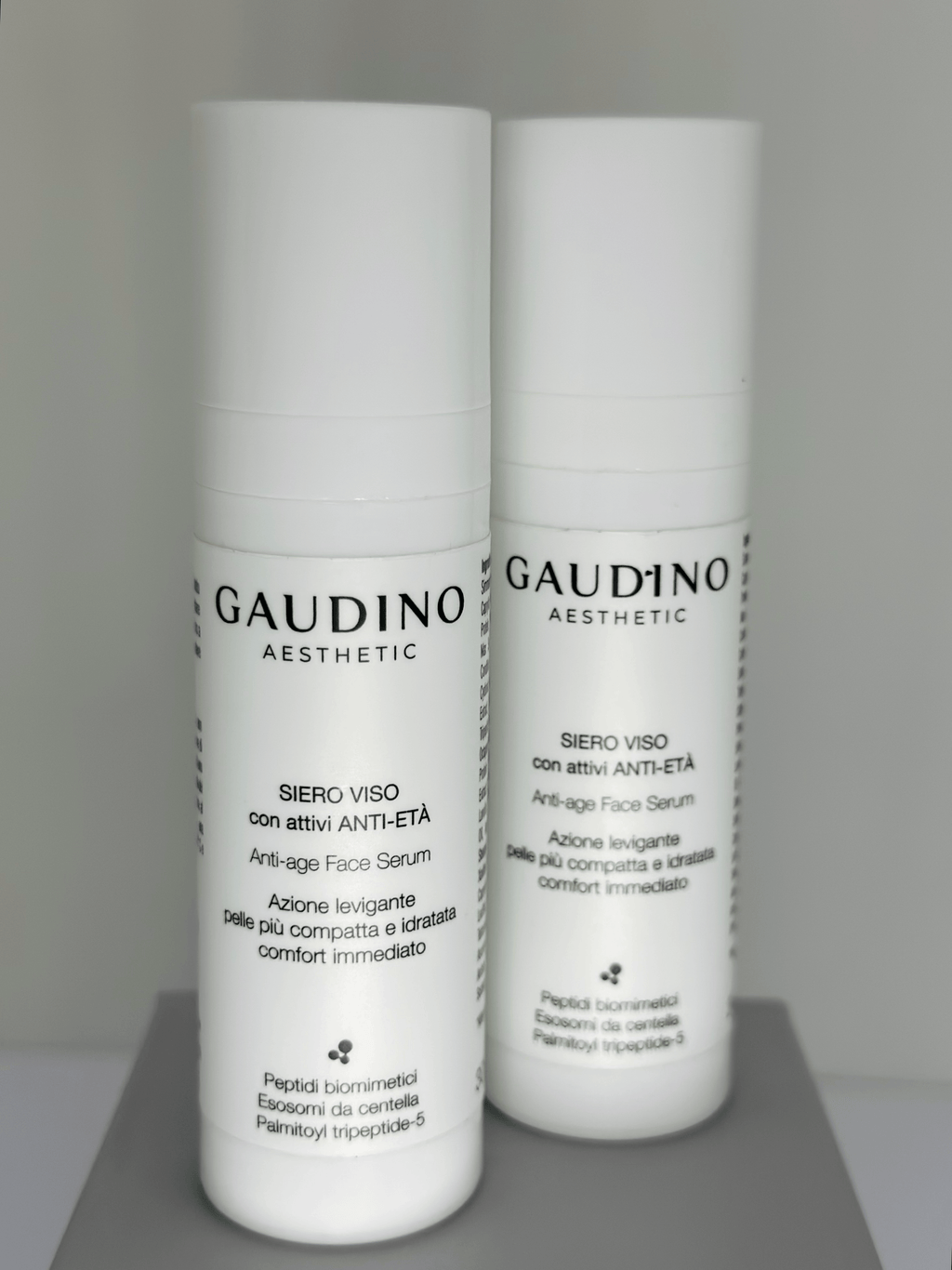 due sieri biostimolanti antiage Gaudino Aesthetic- milky serum