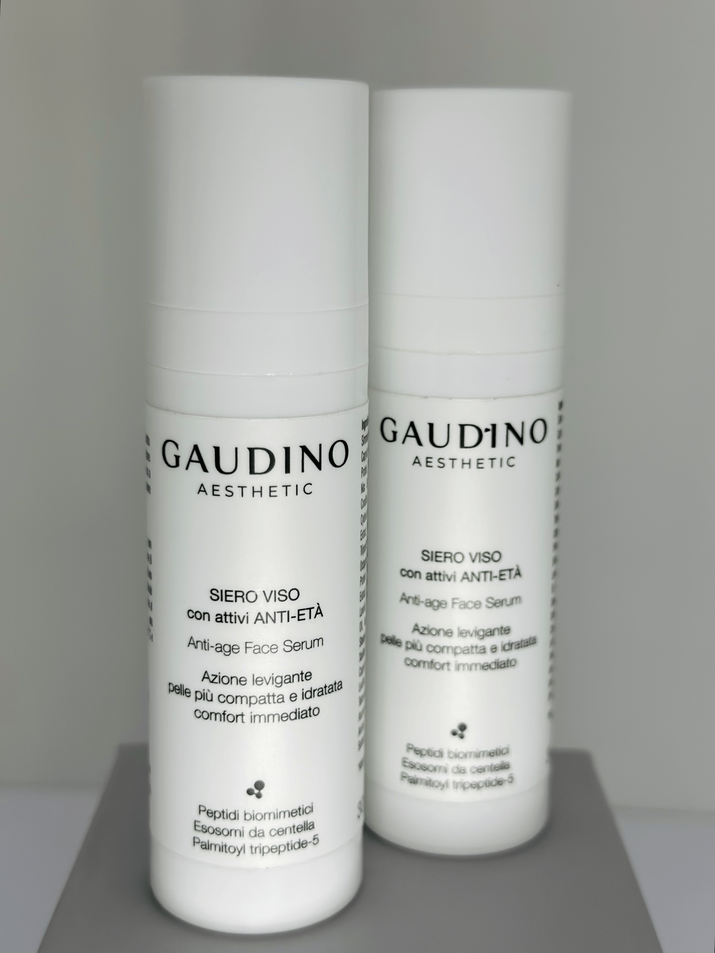 due sieri biostimolanti antiage Gaudino Aesthetic- milky serum