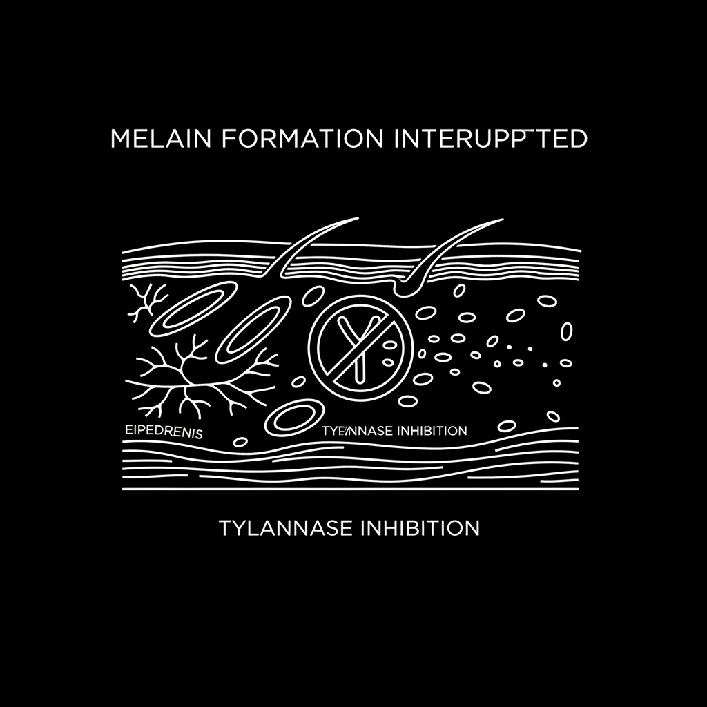 Interruzione formazione melanina